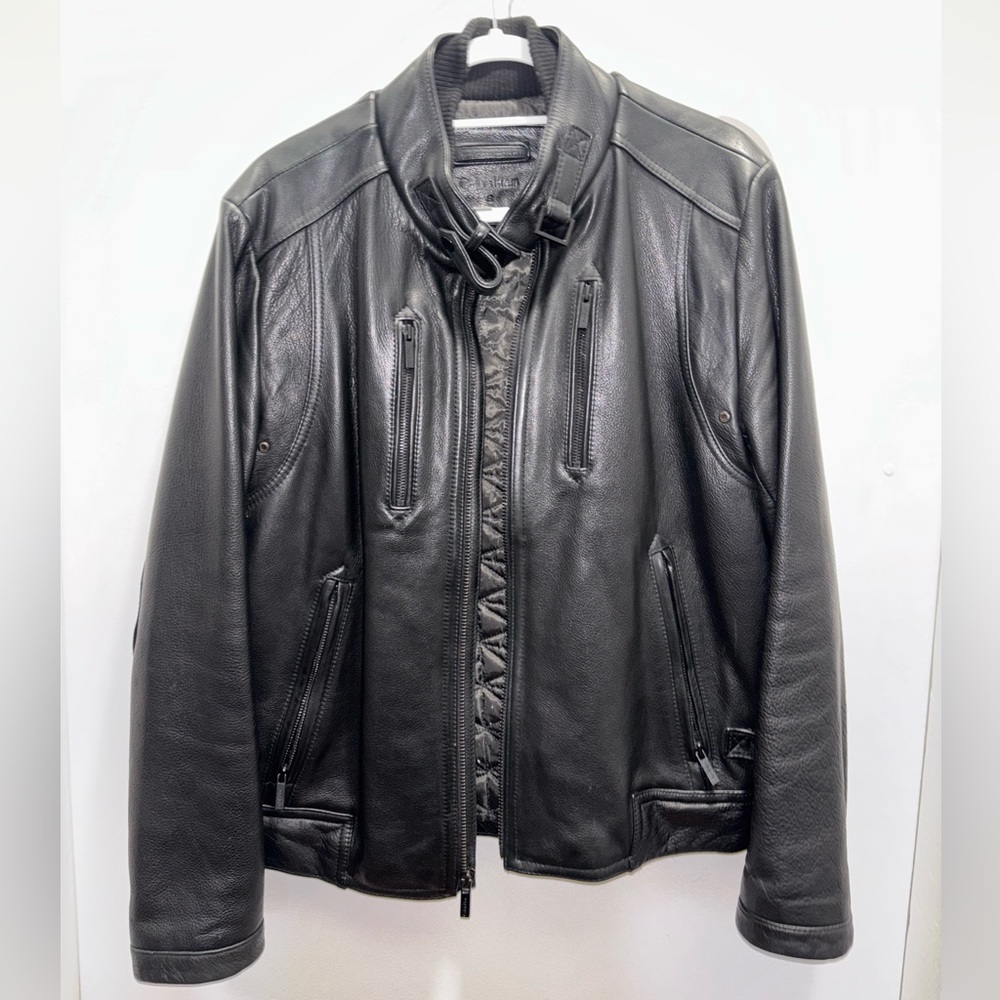 Calvin Klein Genuine Leather Jacket
